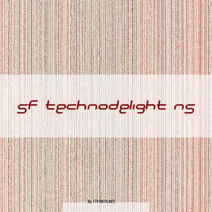 SF Technodelight NS example
